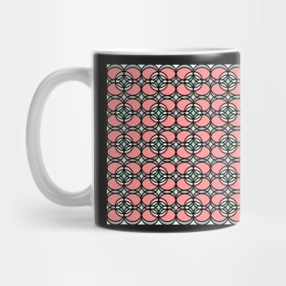 Abstract pattern - floral pink. Mug